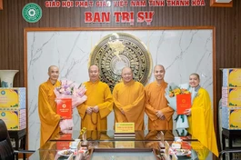 Thanh Hóa: Trao quyết định bổ nhiệm trụ trì chùa Phương Giai và Thượng Cát