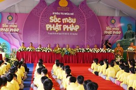 Chùa Phật Tích (Bắc Ninh) tổ chức khóa tu mùa hè “Sắc màu Phật pháp” lần thứ 15 - năm 2023