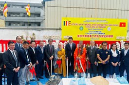 Chính thức khởi công xây dựng chùa Đại Ân tại thủ đô Tokyo