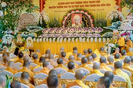 Lễ tưởng niệm 30 năm ngày Trưởng lão Hòa thượng Thích Thanh Cầm viên tịch tại chùa Thanh Hà