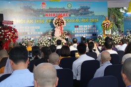 Khai mạc Lễ hội Ẩm thực chay tại Nghinh Lương Đình 