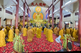 Chư Tăng an cư trên địa bàn Q.Phú Nhuận tập trung Bố-tát tại Thanh Minh thiền viện