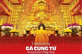 Bài trên Báo Giác Ngộ số 1253 - Thiết kế: Phòng Mỹ thuật BGN/Tống Viết Diễn