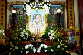 Di ảnh Hòa thượng Thích Hồng Ân