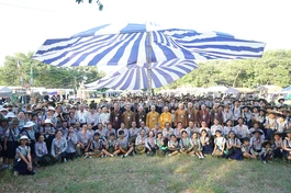 Lưu niệm tại Hội trại Mục Kiền Liên - họp bạn ngành Oanh