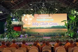 Lễ hội Vu lan với chủ đề "Mẹ chờ con" tại Viện Chuyên Tu (H.Long Thành, Đồng Nai)