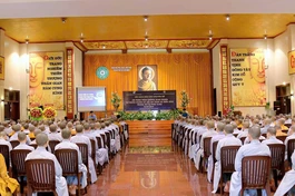 Buổi báo cáo được tổ chức tại hội trường chùa Thanh Tâm (Phật Cô Đơn)