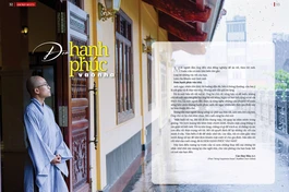 Bài trên Báo Giác Ngộ số 1273 - Thiết kế: Phòng Mỹ thuật BGN/Tống Viết Diễn