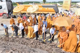 Chính thức khởi công xây dựng thiền viện Trúc Lâm Tây Ninh 