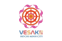 Logo chính thức của Đại lễ Vesak Liên Hiệp Quốc 2025 tổ chức tại TP.HCM