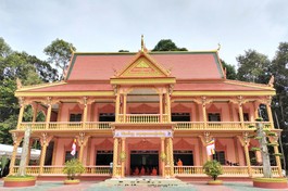 Trường Phật học chùa Chông Mê So Thmây tại xã Nhị Trường, H.Cầu Ngang, tỉnh Trà Vinh 