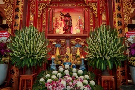 Tổ đường tại tổ đình Sắc tứ Thiên Bình (xã Nhơn Phong, thị xã An Nhơn, tỉnh Bình Định)