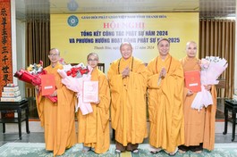 Trao quyết định bổ nhiệm trụ trì chùa Viên Quang, điều chỉnh nhân sự Ban Trị sự Phật giáo huyện Lang Chánh và Quan Sơn