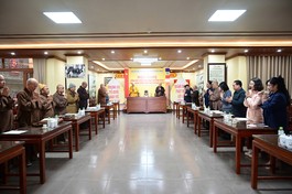 Cử hành nghi thức niệm Phật cầu gia bị