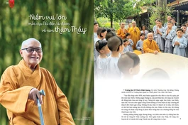 Bài đăng trên giai phẩm Giác Ngộ Xuân Ất Tỵ - 2025 - Thiết kế: Phòng Mỹ thuật BGN/Tống Viết Diễn