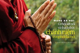 Bài trên Báo Giác Ngộ số 1290 - Thiết kế: Phòng Mỹ thuật BGN/Tống Viết Diễn