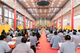 Trang nghiêm Pháp hội Dược Sư thất châu tại chùa Thanh Hà 