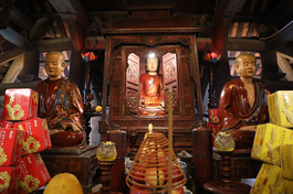 Bộ tượng Tam Tổ Trúc Lâm chùa Vĩnh Nghiêm (Bắc Giang) được Thủ tướng Chính phủ công nhận là bảo vật quốc gia