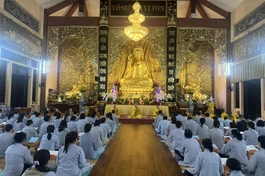 Khóa lễ tưởng niệm ngày Đức Phật Thích Ca Mâu Ni nhập Niết-bàn tại thiền viện Trúc Lâm Hàm Rồng