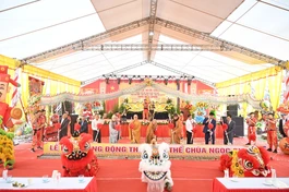 Chính thức khởi công xây dựng ngôi đại hùng bảo điện và các công trình phụ trợ chùa Ngọc Quang