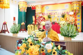 Hòa thượng Thích Bảo Nghiêm, Phó Chủ tịch Hội đồng Trị sự, Trưởng ban Hoằng pháp T.Ư - Ảnh: Diệu Tường