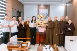 Ban Trị sự GHPGVN tỉnh chúc mừng tân Giám đốc Sở Dân tộc và Tôn giáo tỉnh Thanh Hóa Vũ Thị Hương