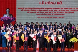 Tổng Bí thư Tô Lâm trao các quyết định thành lập TP.HCM mới và các lãnh đạo chủ chốt của địa phương