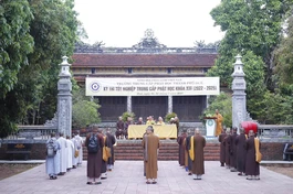 Lễ khai mạc kỳ thi tốt nghiệp Trung cấp Phật học khóa XIII (2022-2025) tại Huế