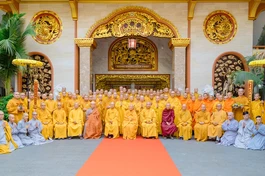 Lưu niệm tại Lễ tạ pháp khóa An cư kiết hạ Phật lịch 2568 tại chùa Hưng Phước - Ảnh: Đăng Huy