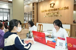 Trung tâm Phục vụ hành chính công P.Bình Thới - nơi đặt tổ địa bàn Trung tâm hành chính công TP.HCM - Ảnh: Hữu Hạnh