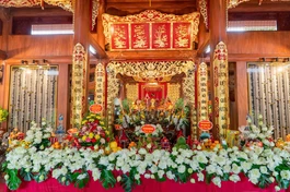 Đền thờ Chủ tịch Hồ Chí Minh và các anh hùng, liệt sĩ tại phường Đồng Hới, tỉnh Quảng Trị