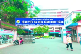 Bệnh viện quận 11 đổi tên thành Bệnh viện đa khoa Lãnh Binh Thăng - Ảnh: D.T