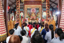 Quang cảnh buổi lễ