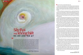 Bài trên Báo Giác Ngộ số 1313 - Thiết kế: Phòng Mỹ thuật BGN/Tống Viết Diễn