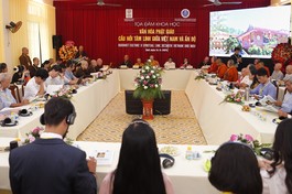 Quang cảnh buổi tọa đàm khoa học 