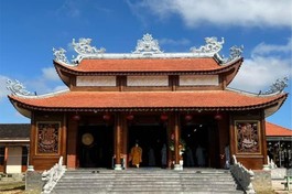 Chánh điện mới của chùa Quan Khố