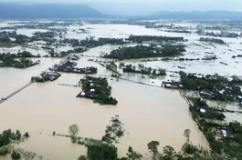 "Rốn lũ" xã Hòa Thịnh, tỉnh Đắk Lắk