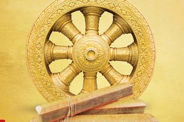 Báo Giác Ngộ số 1332: Pháp bị được chế tác bằng gỗ độc bản tại chùa Giác Viên 