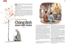 Bài trên Báo Giác Ngộ số 1326 - Thiết kế: Phòng Mỹ thuật BGN/Tống Viết Diễn