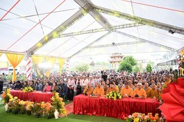 Quang cảnh buổi lễ