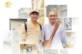 Thầy Quảng Kiến và tác giả