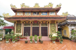 Chùa Văn Quỹ (Vạn An tự) thuộc xã Hải Tân, Quảng Trị