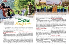 Bài trên Báo Giác Ngộ số 1336 - Thiết kế: Phòng Mỹ thuật BGN/Tống Viết Diễn