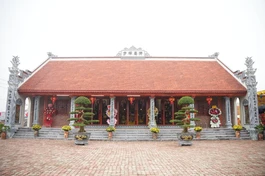 Ngôi Tam bảo chùa Thanh Huệ được hoàn thành sau gần một năm thi công