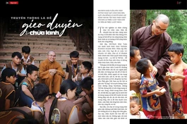 Bài trên Báo Giác Ngộ số 1339 - Thiết kế: Phòng Mỹ thuật BGN/Tống Viết Diễn