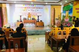 Lễ công bố cuộc thi sáng tác nghệ thuật Phật giáo “Sáng đạo trong đời 2026” diễn ra chiều nay, 13-3, tại chùa Quán Sứ