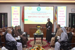 Thượng tọa Thích Thường Chiếu, Trưởng tiểu ban Hậu cần Đại hội đại biểu GHPGVN TP.Huế lần thứ IX, nhiệm kỳ 2026-2031, triển khai công tác chuẩn bị