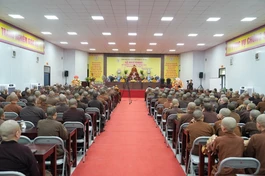 Quang cảnh buổi lễ khai giảng