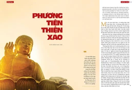 Bài trên Báo Giác Ngộ số 1344 - Thiết kế: Phòng Mỹ thuật BGN/Tống Viết Diễn