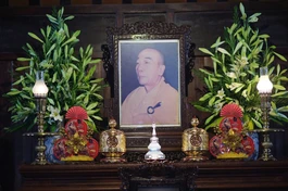 Di ảnh Trưởng lão Hòa thượng Thích Chánh Trực (1995-2025) tại chùa Phật Học Quảng Trị